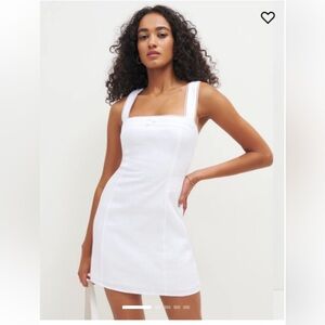 Reformation Elana Linen Mini Dress Size 4